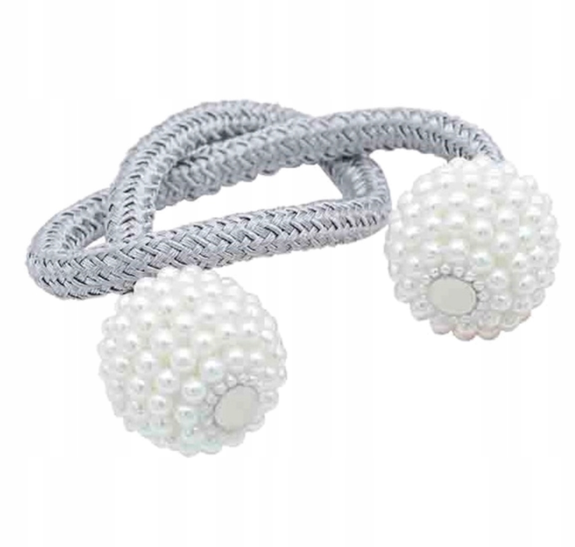 

Klamra Spinka Na Magnes Kurtyna Zasłona Szara