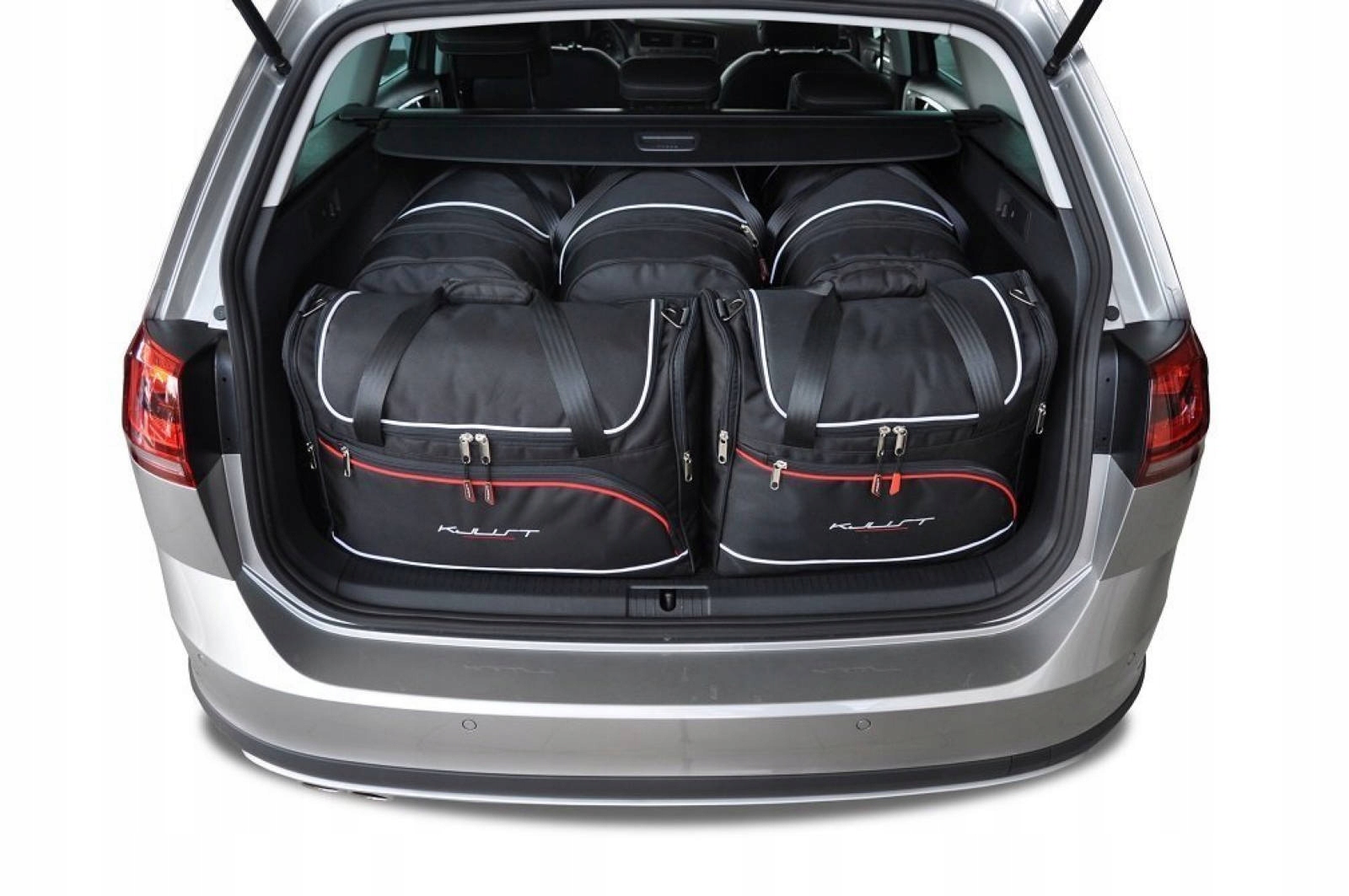J&j Automotive Sada 5ks cestovných tašiek Aero pre Vw Golf Variant 2013-20