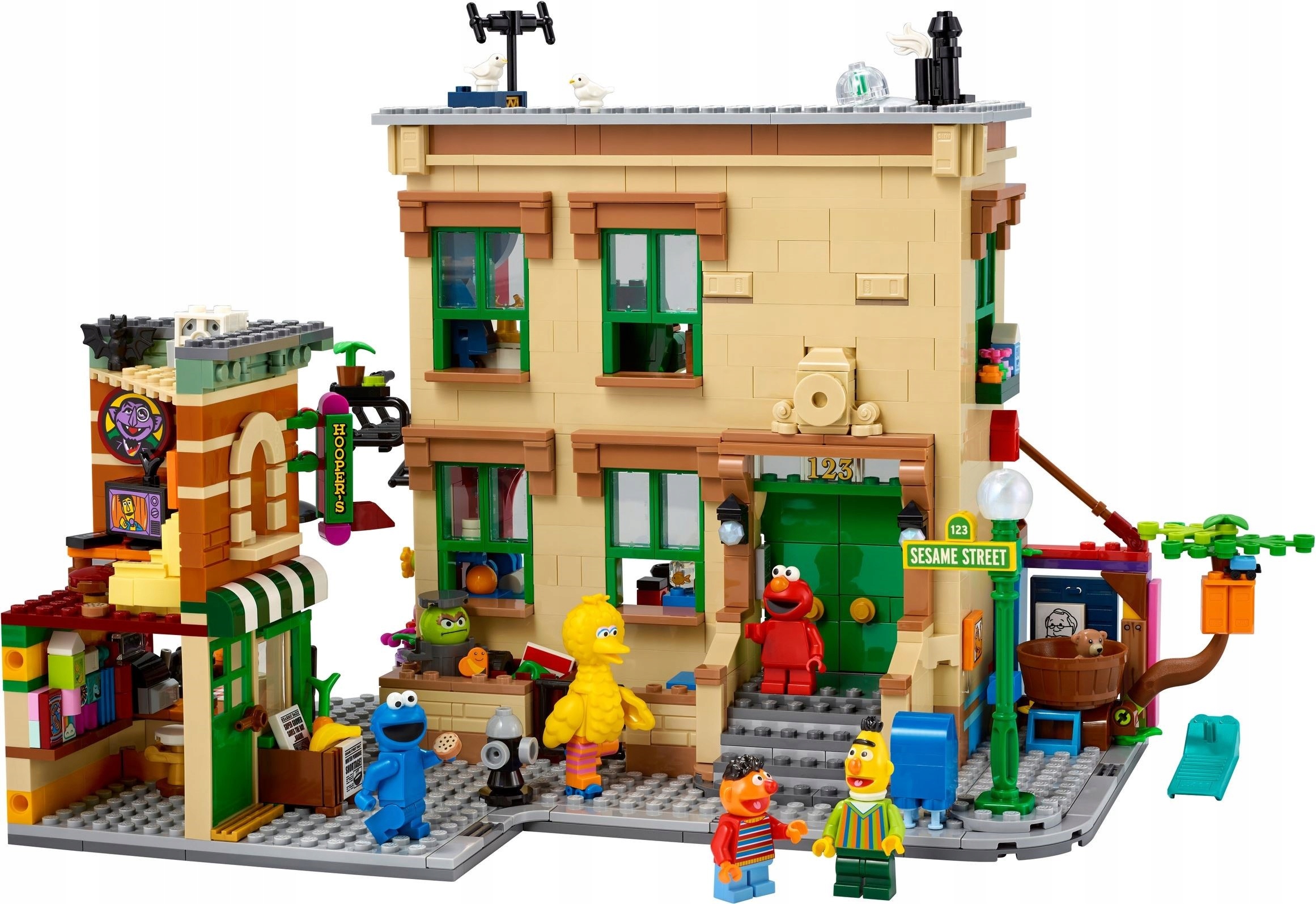 LEGO Ideas 21324 Ulica Sezamkowa. Idealny prezent dla fanów EAN (GTIN) 5702016819953