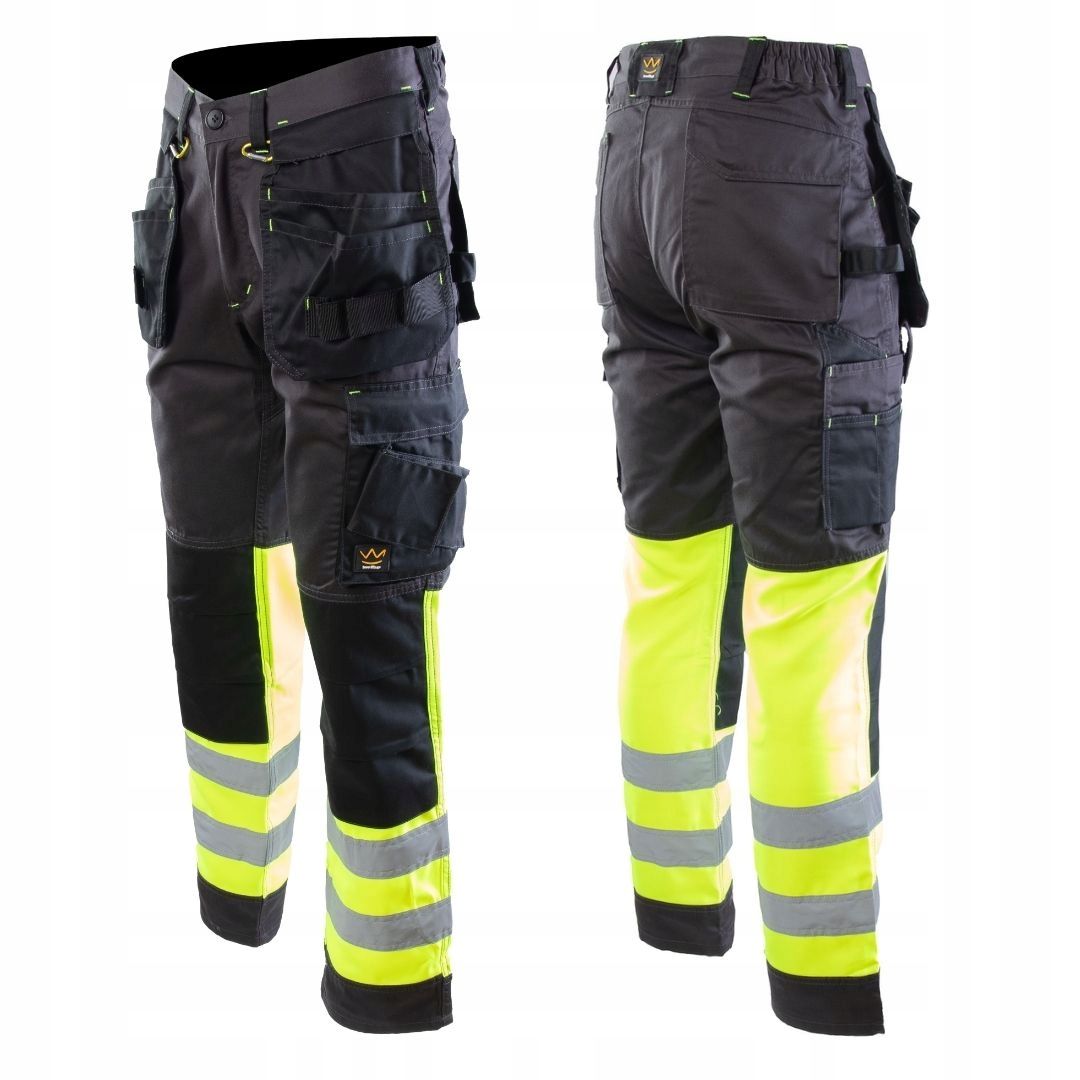 СВЕТООТРАЖАЮЩИЕ РАБОЧИЕ БРЮКИ ВСЕХ РАЗМЕРОВ 110