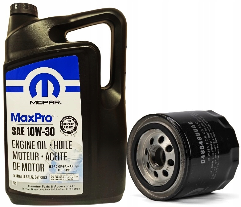 MOPAR 10W30 5L + FILTR 04884899AB/MO-899/PH2