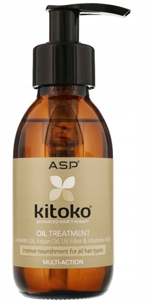 Olejek Kitoko A.s.p. 115ml. Do Włosów suchych, zniszczonych, łamliwych