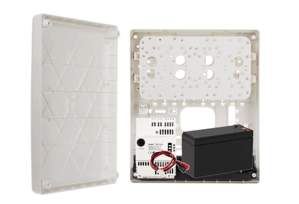 Obudowa Z Zasilaczem i Akumulatorem Satel Be Wave Hybrid 128 Plus Wire 7Ah