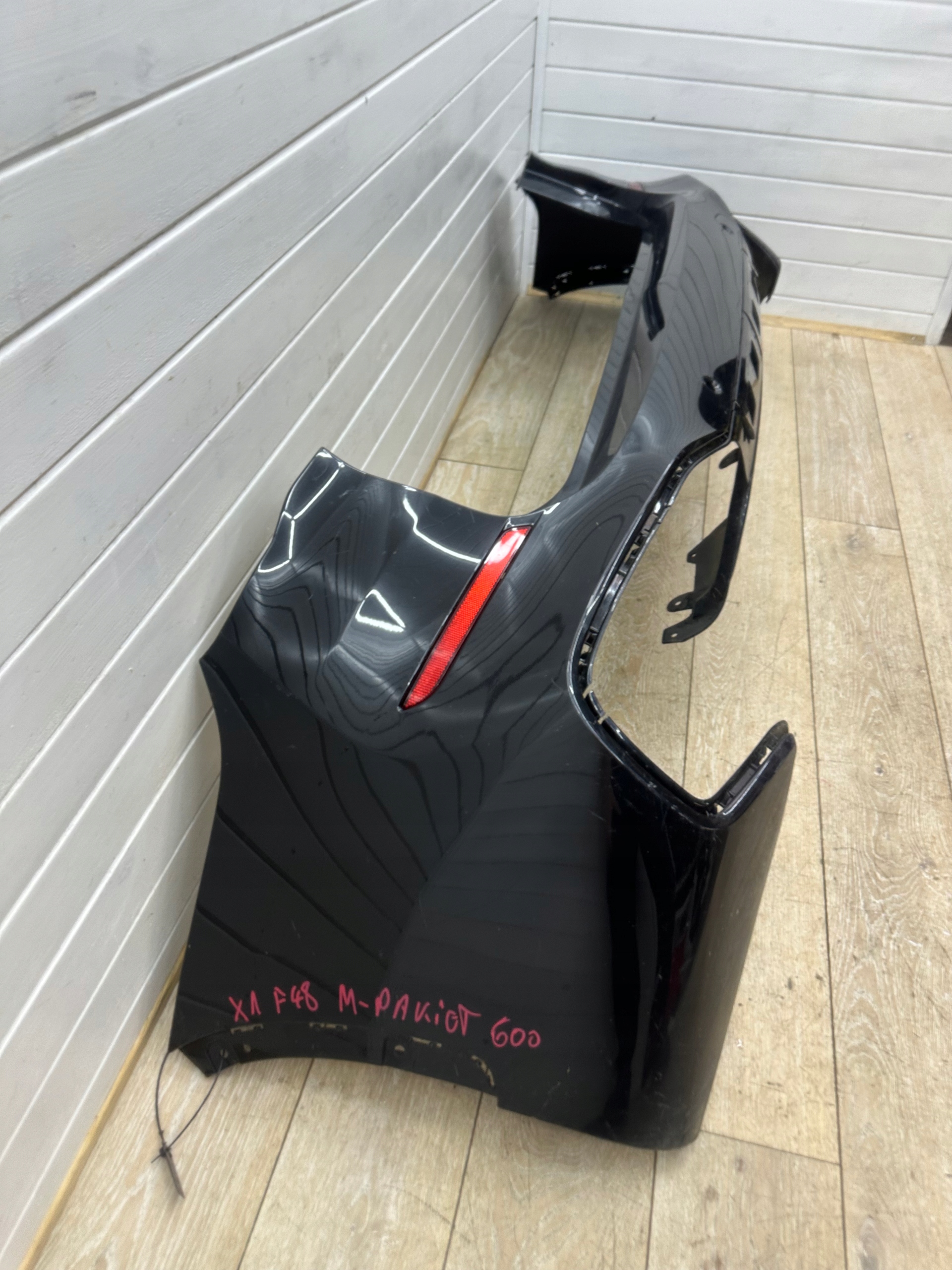 bumper rear part rear BMW X1 F48 m-packet