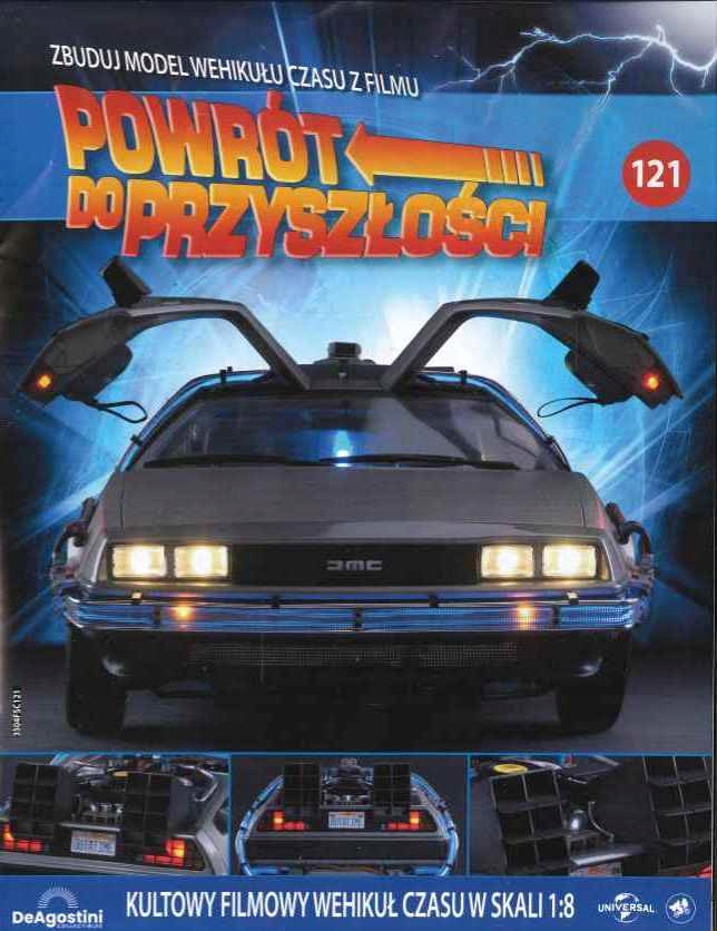 KOLEKCJA DELOREAN POWRÓT DO PRZYSZŁOŚCI nr 121
