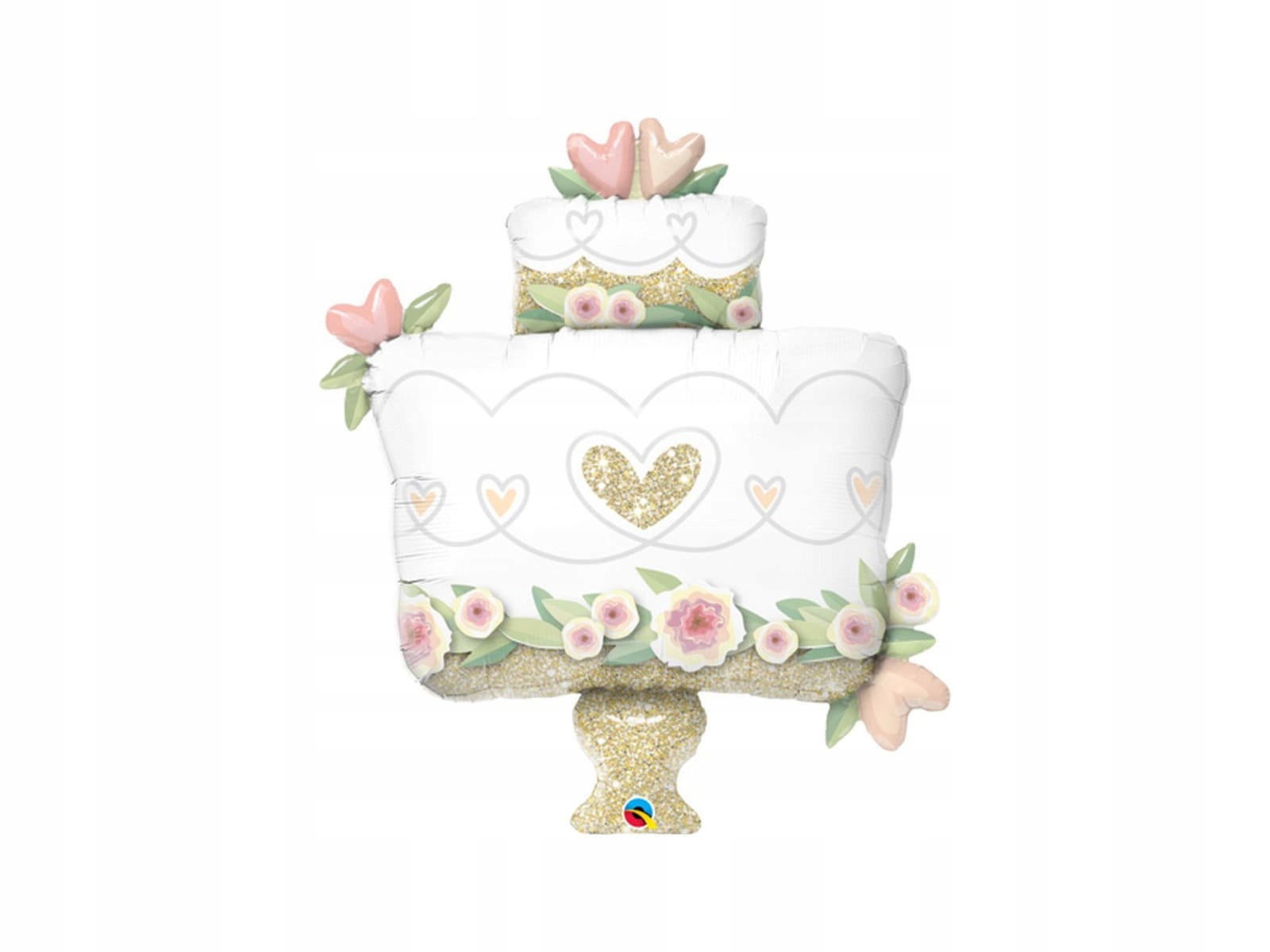 

Balon foliowy Tort Weselny 104 cm 1 szt. Ślub