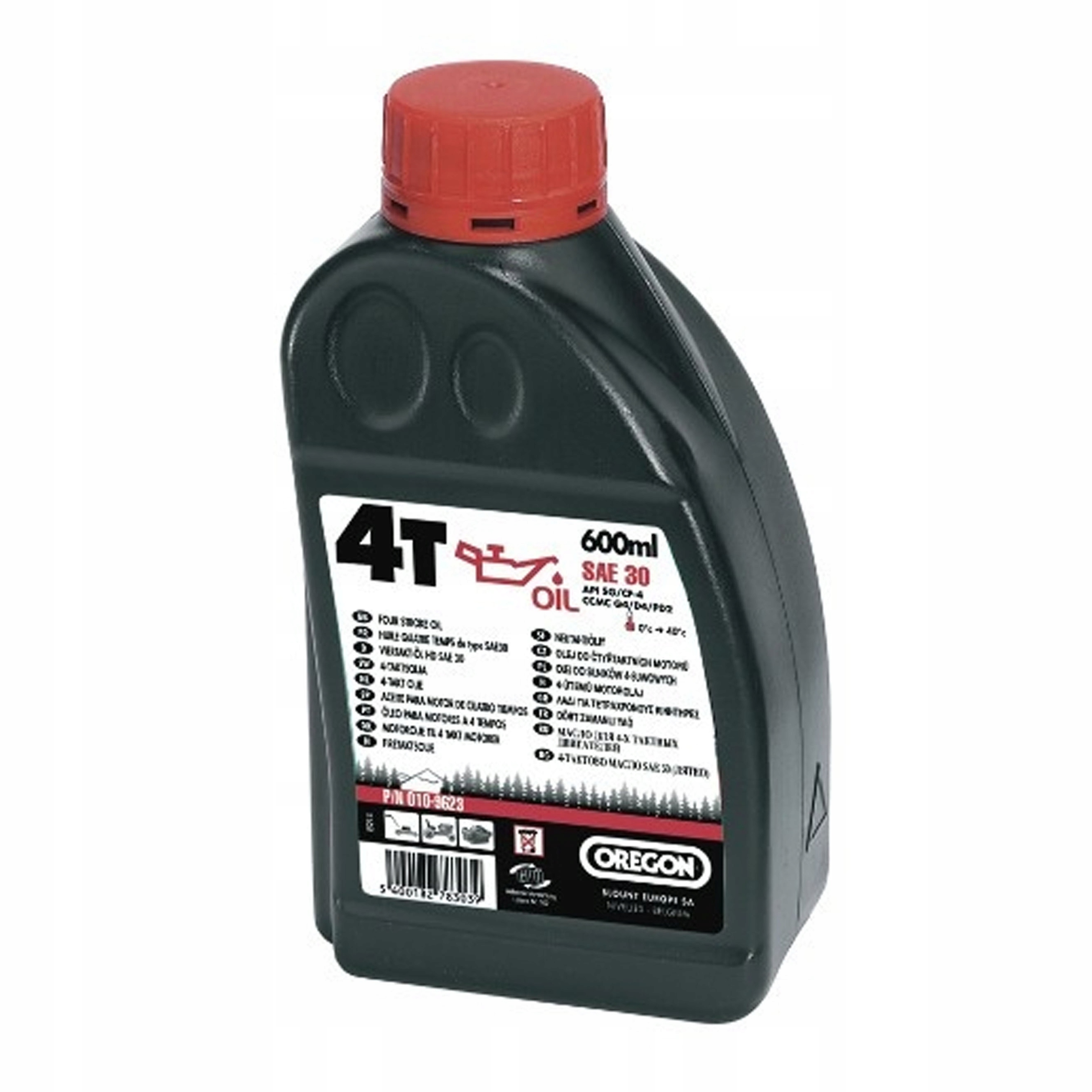 

Oregon Olej do kosiarek silnik czterosuwowy 600ml