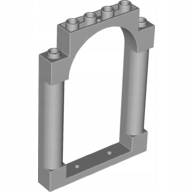 

Lego drzwi portal 1x6x7 j.szary 1 szt 40066 Nowy