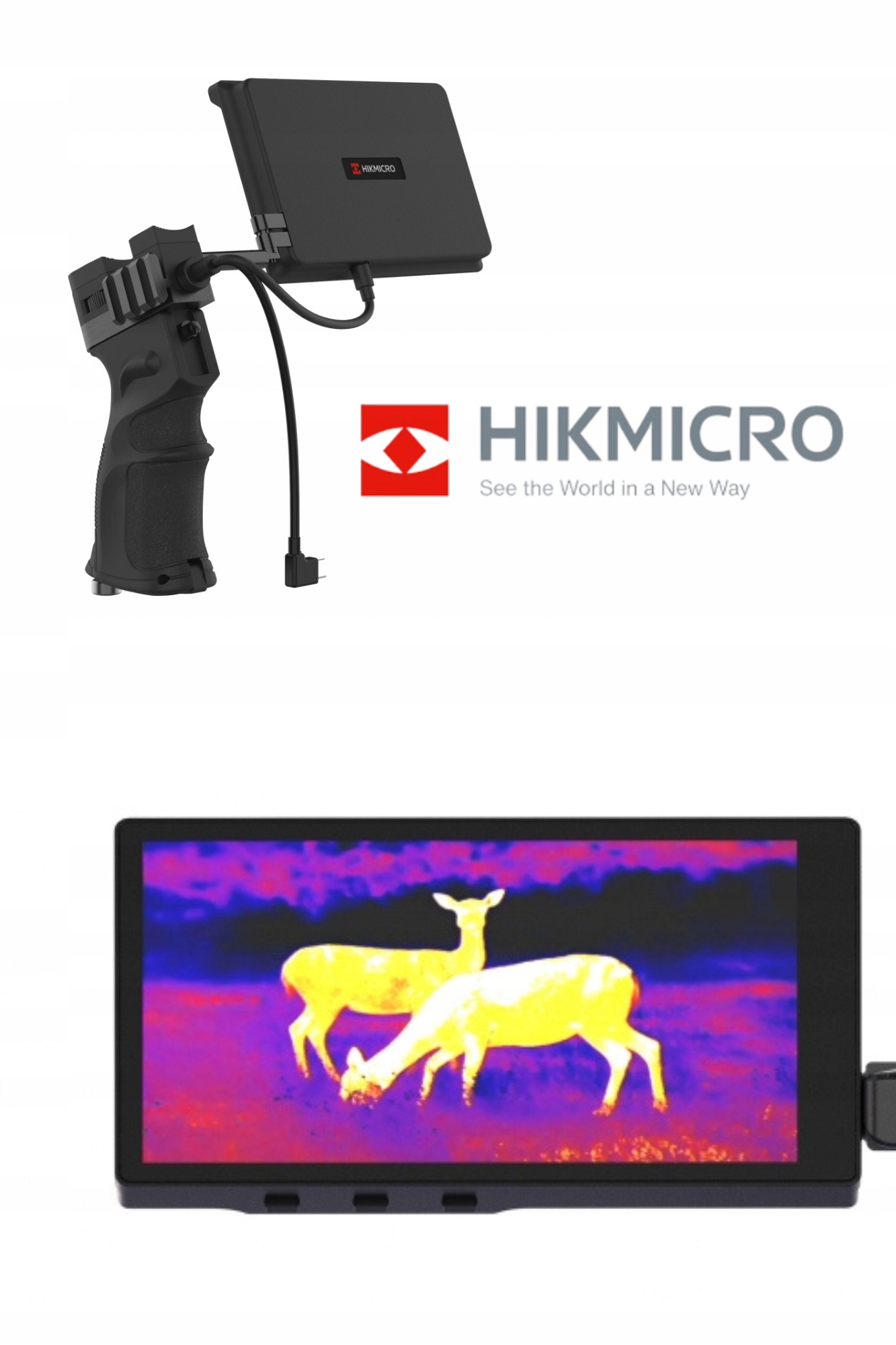 Ekran monitora HIKMICRO HM-HS07P wyświetlacz do monokularów 5 cali