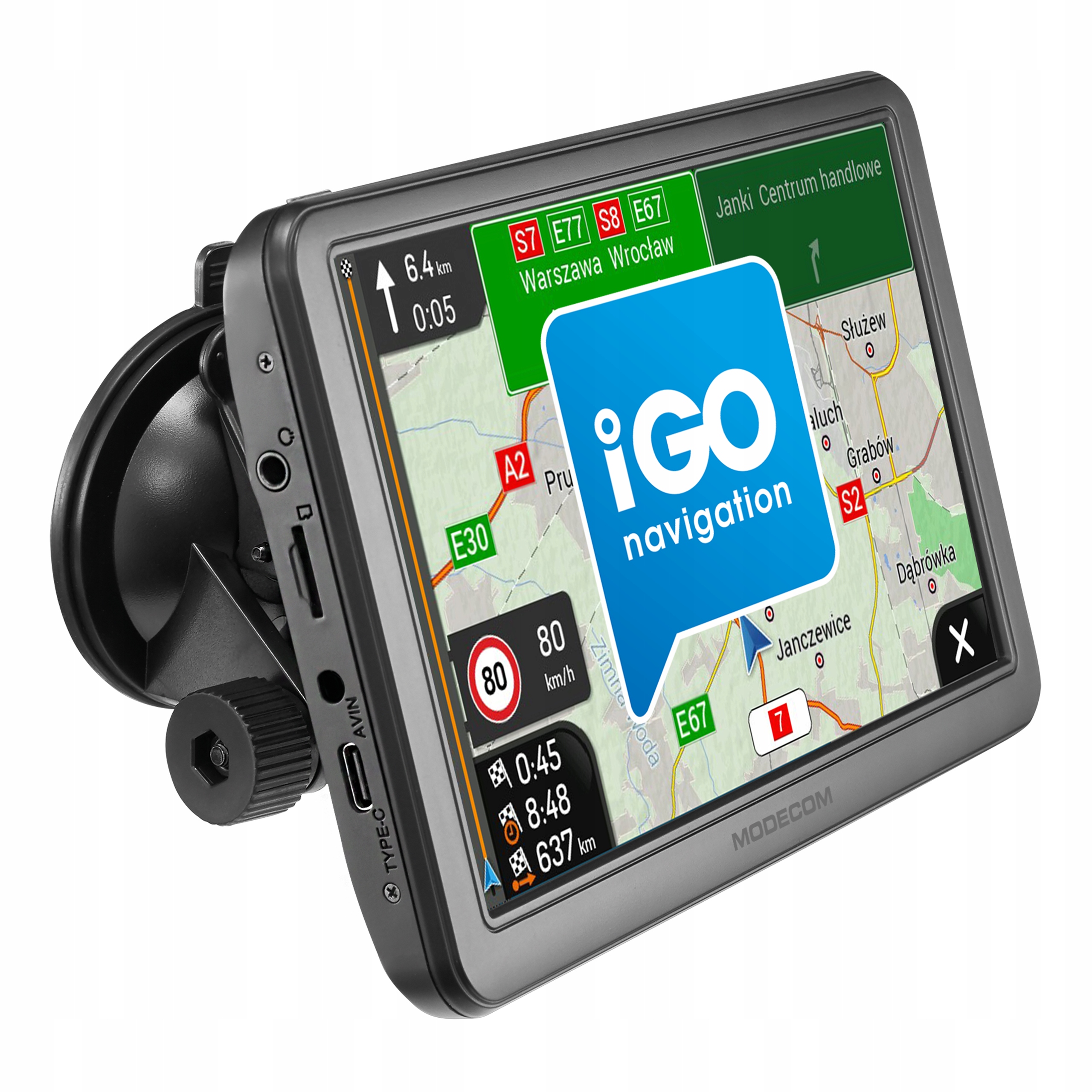 Navigácia Nákladné autá Modecom CX 7.0 iGO Primo Truck Tir Bus Fotoradary 2026