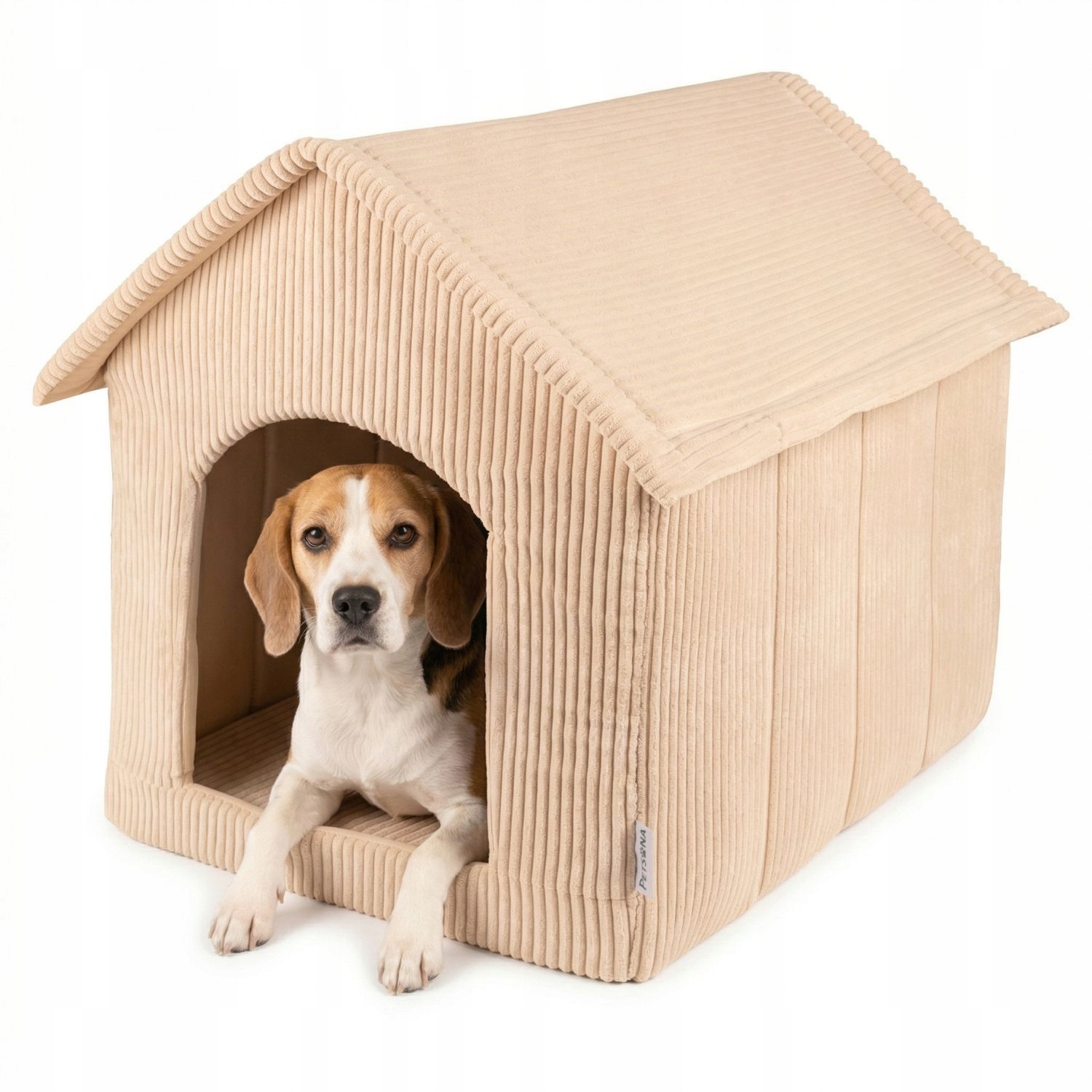 Petsona buda Legowisko piankowy domek Dla Psa beżowy 2XL