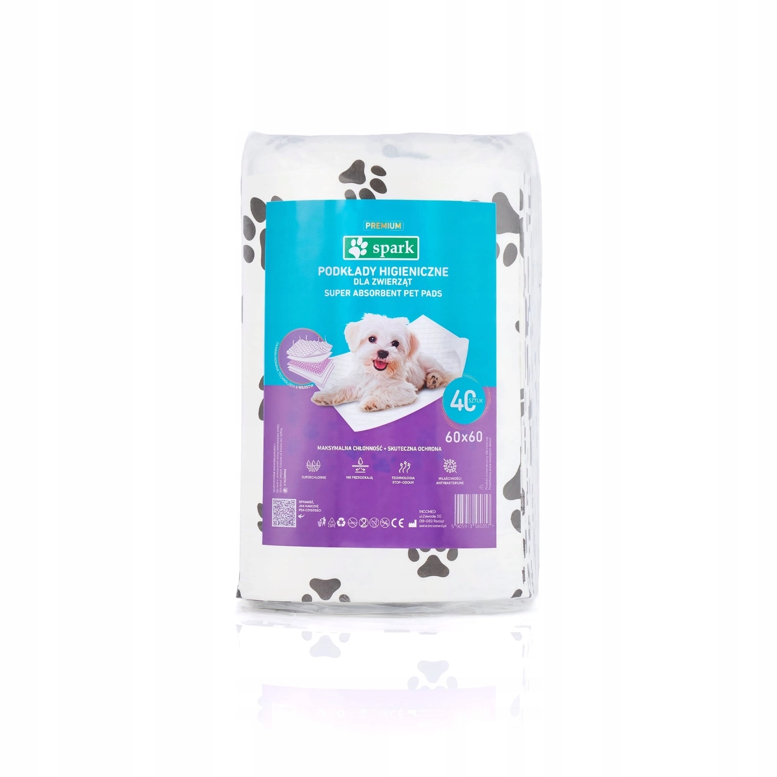 Levně Absorpční podložky a podložky Incomed 40 ks