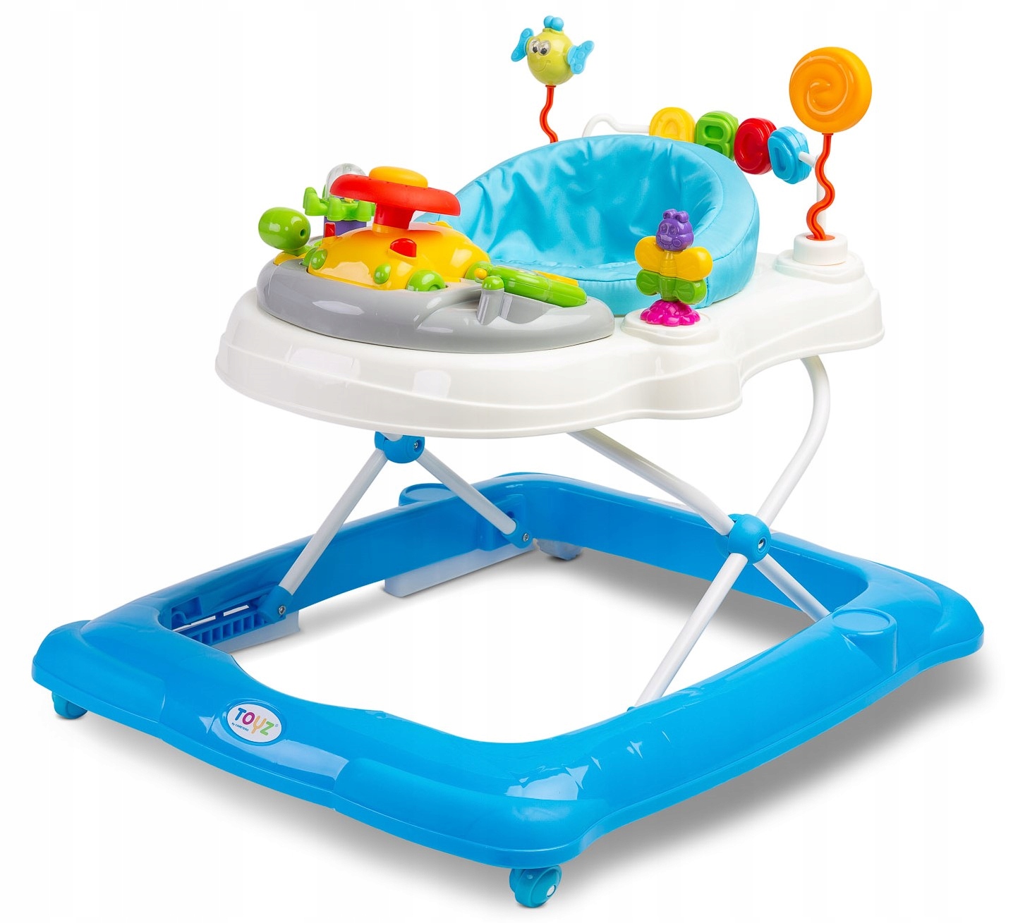 TOYZ ХОДУНКИ CARETERO STEPP-ОБРАЗОВАТЕЛЬНЫЙ PANEL blue
