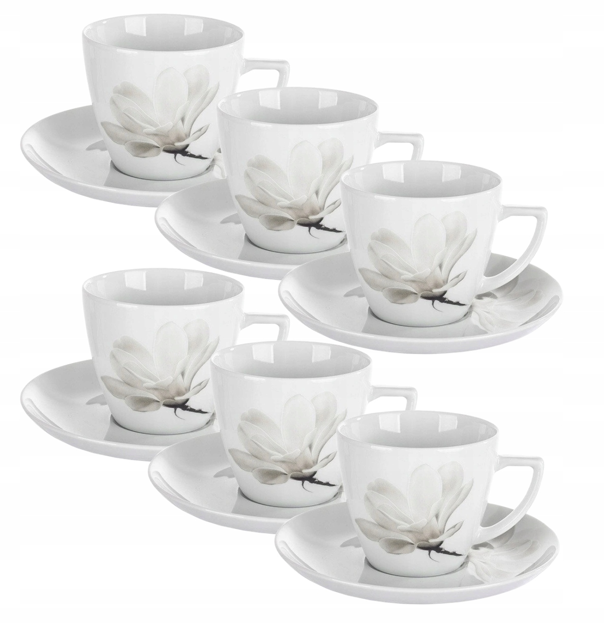 

Lubiana 6x Filiżanka 350 Ze Spodkiem Magnolia 6474