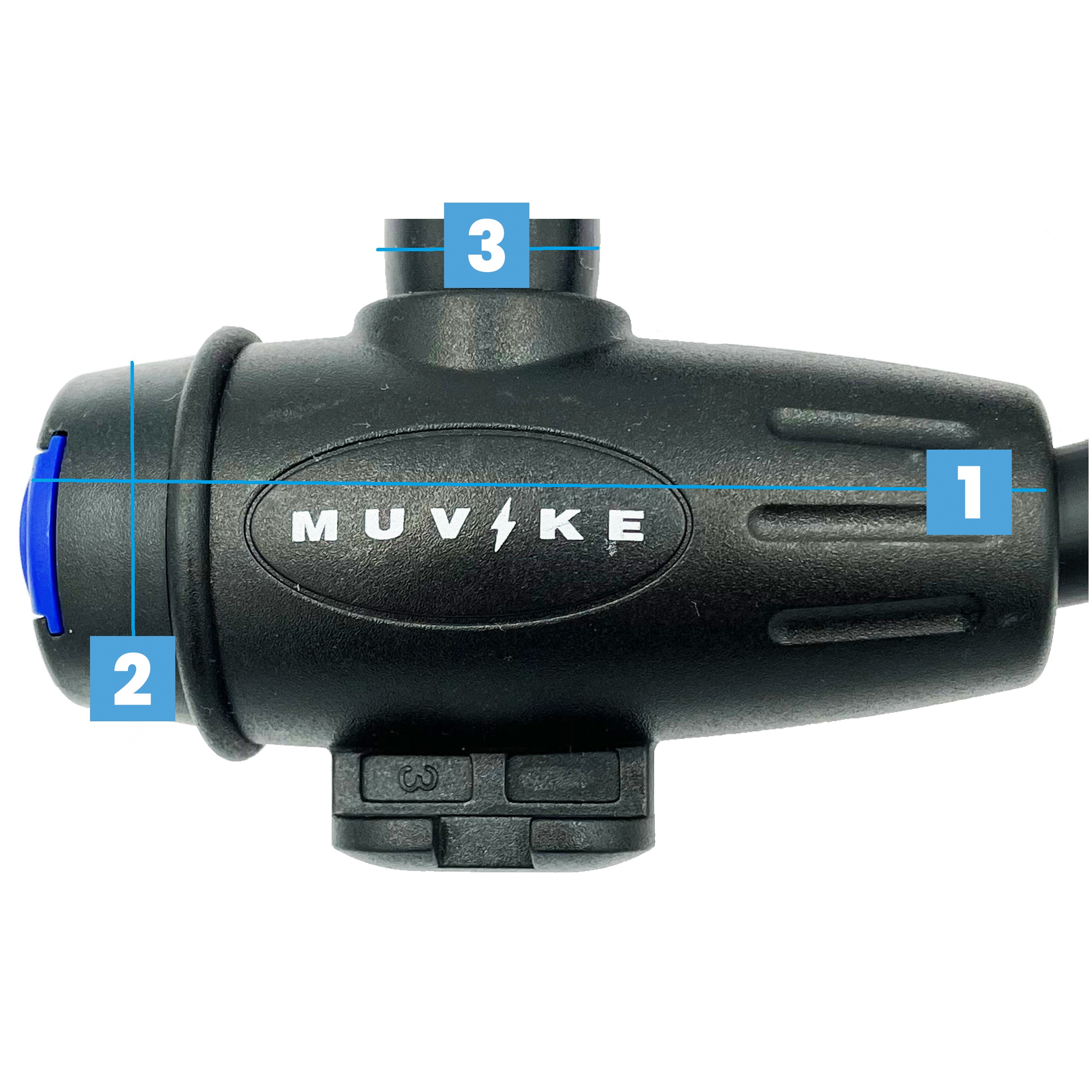 ZAPIĘCIE ROWEROWE LINKA ZAPIĘCIE DO ROWERU NA KLUCZ MUVIKE FLEX 1200/12K Średnica 12 mm