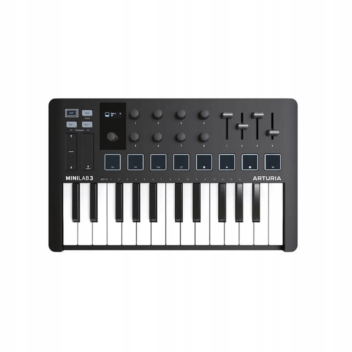 Arturia MiniLab 3 Black ovládací klávesnice