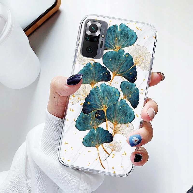 ETUI DO XIAOMI REDMI NOTE 10 PRO GLAMOUR SILIKON GLITTER BROKATOWE + SZKŁO Dedykowany model Redmi Note 10 Pro