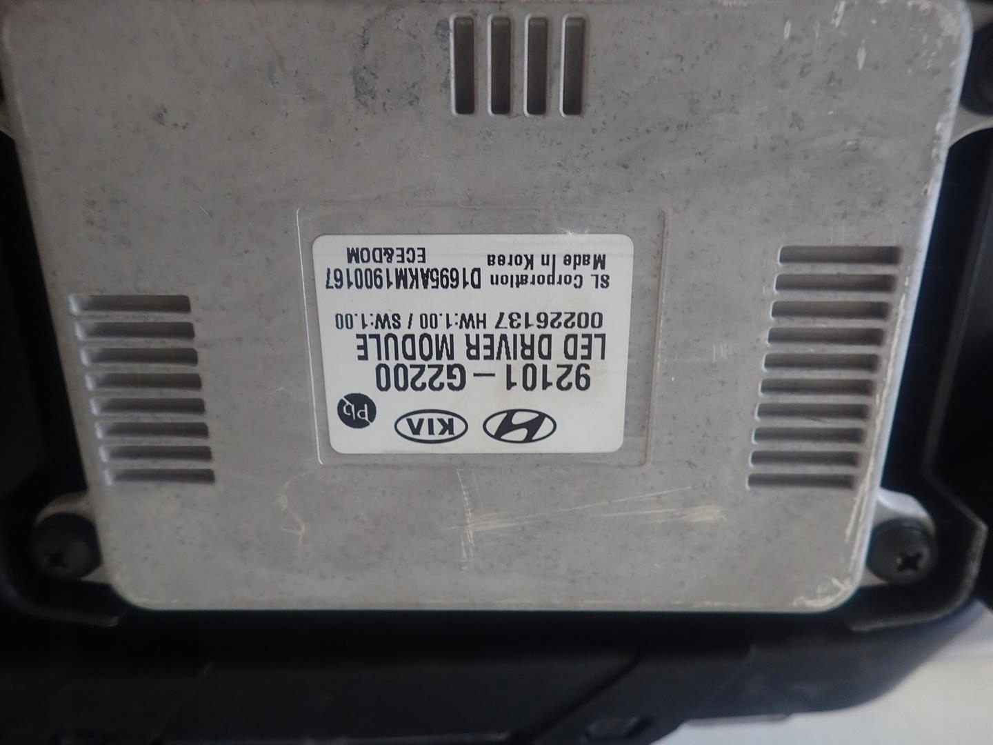 light front right HYUNDAI IONIQ LIFT 19- FULL LED