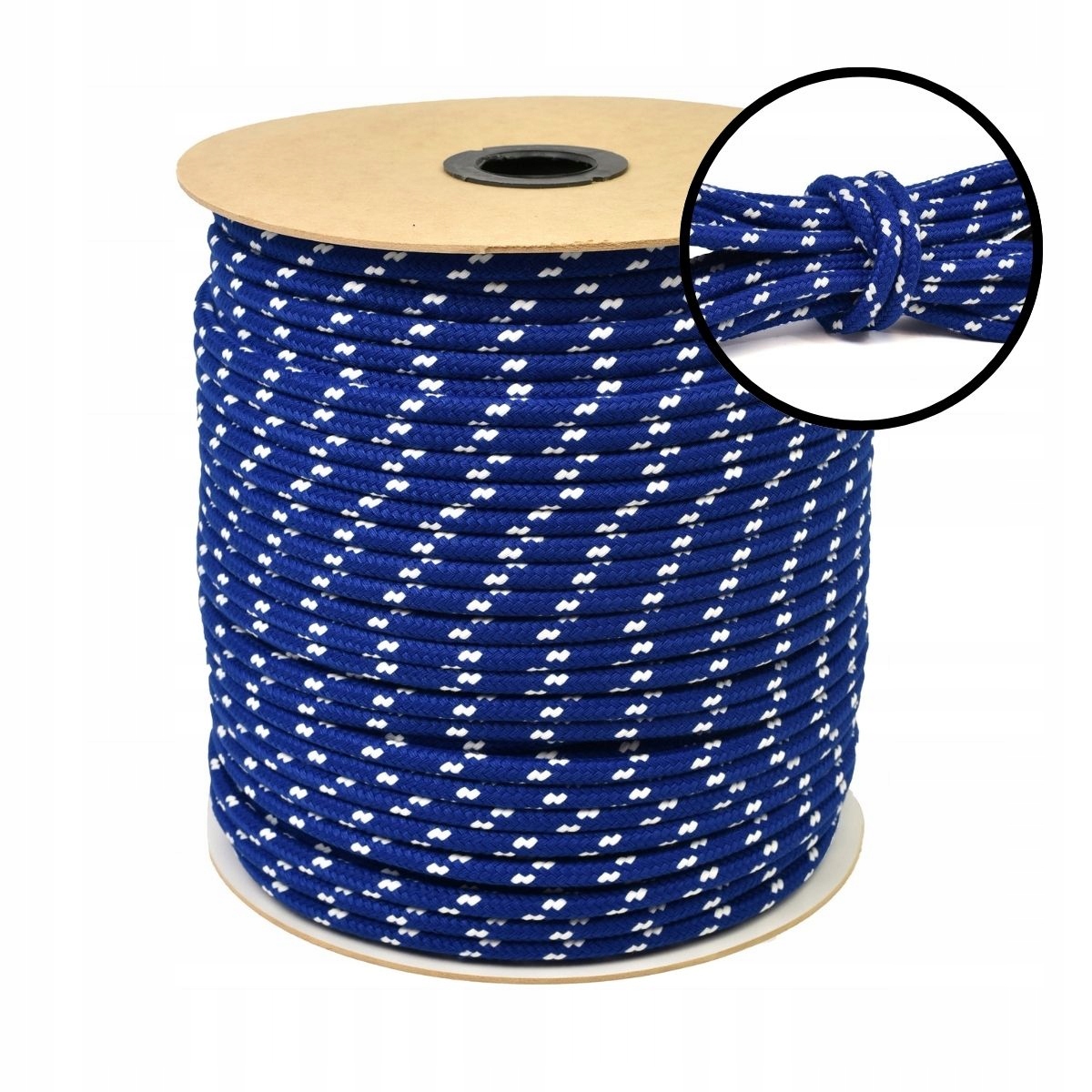 Polyesterová plachetní šňůra Elana Fałowo Szotowa Uv Trvanlivá 12 mm 30 M Premium