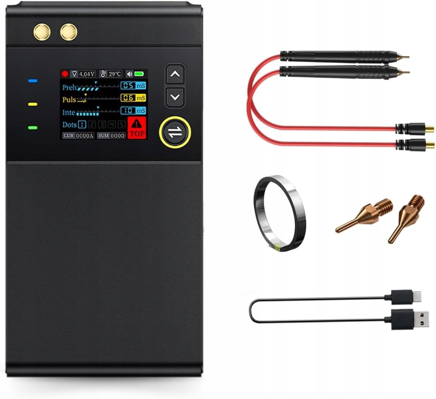 Mini Přenosná Bodová Svářečka Na Baterie 1200A Usb