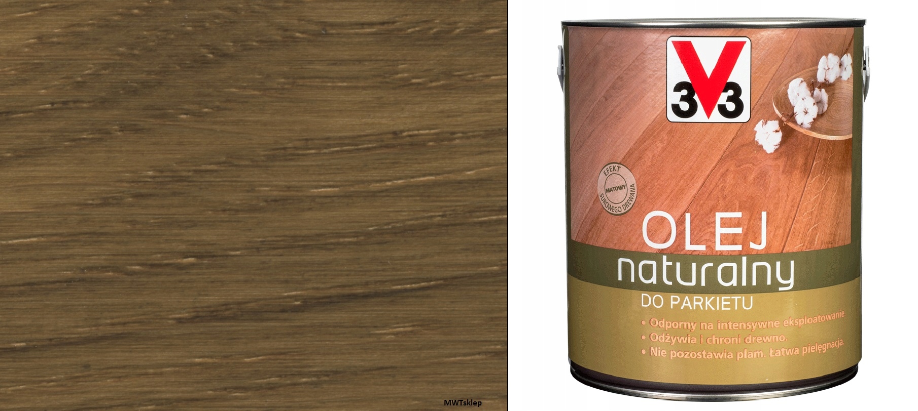 V33 Olej Naturalny Do Parkietu 2,5l Bezbarwny