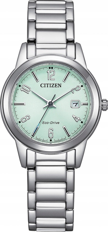 Zegarek damski Citizen FE1241-71X zielony klasyczny na urodziny
