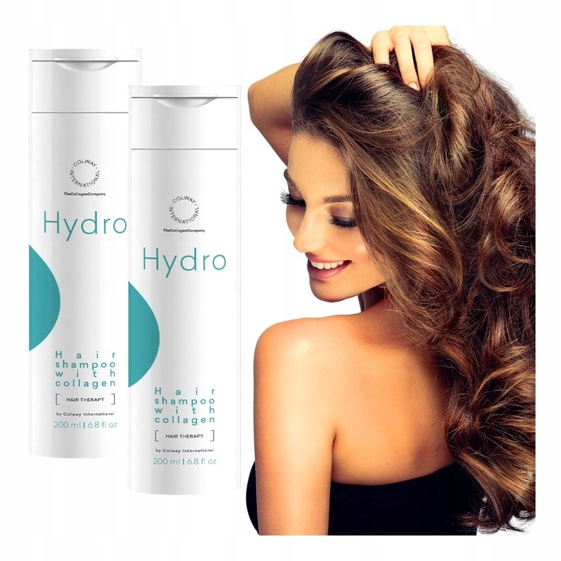 2x Colway Šampon Na Vlasy S Kolagenem 200 ML