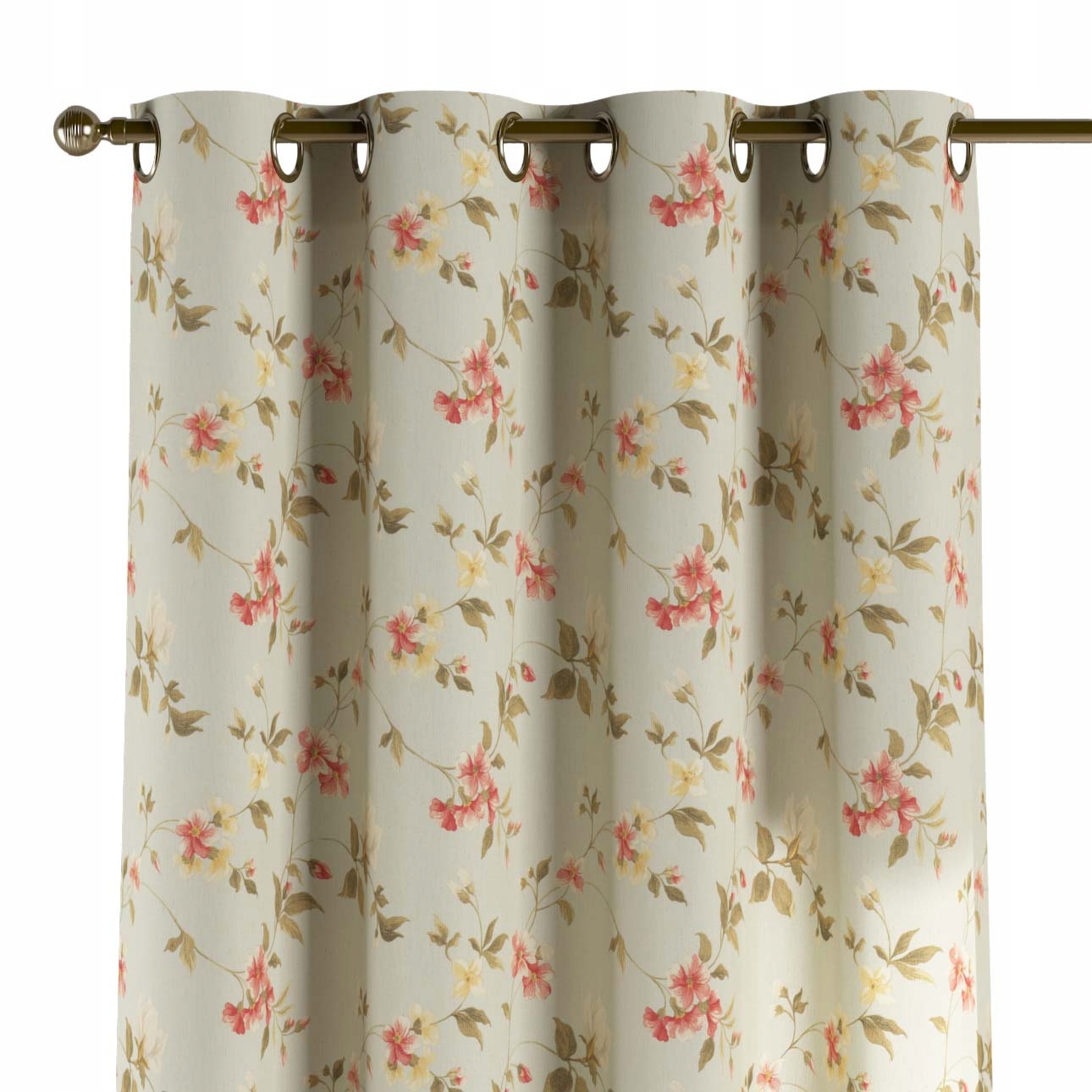 Záves na kolieskach 1 ks 130x245 cm zelený