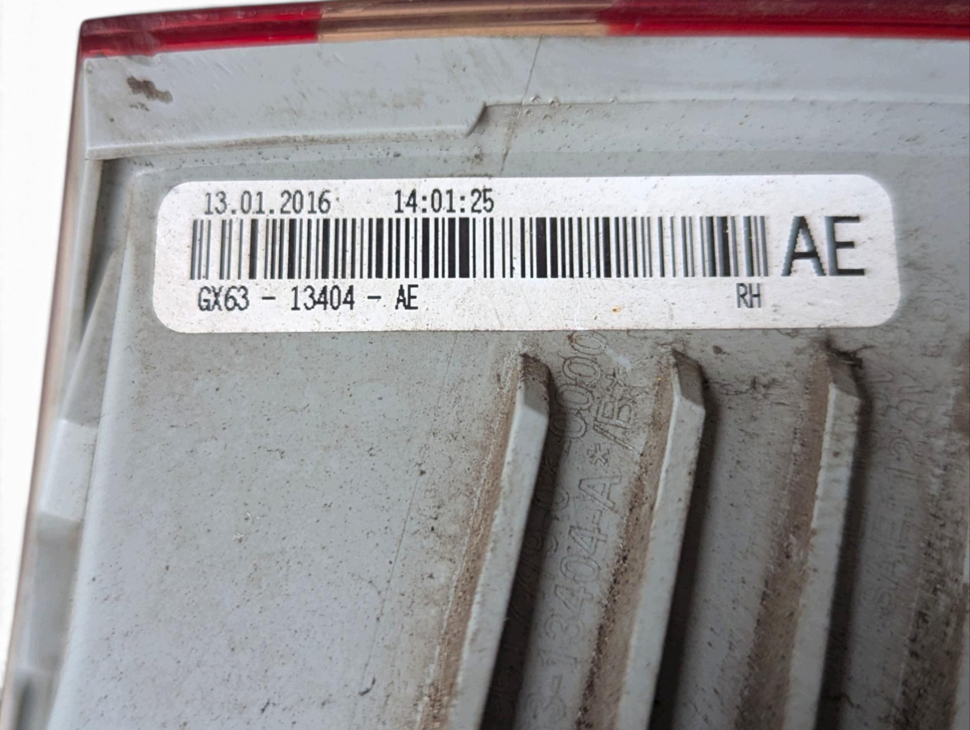 light rear right side Jaguar XF 2 260 2016 GX63-13404-AE