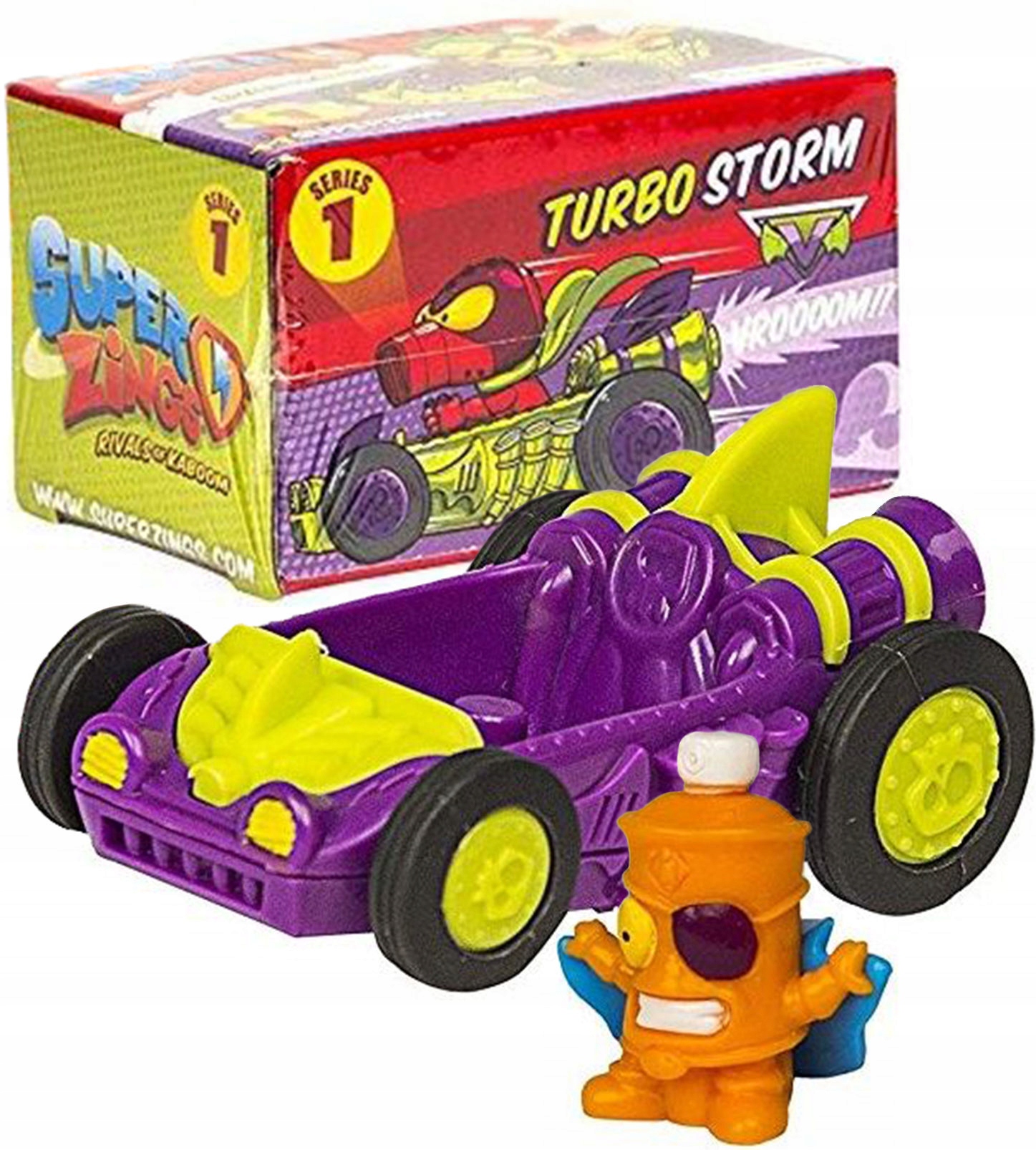 

Zings Seria 1 Zestaw Figurka Pojazd Supercar
