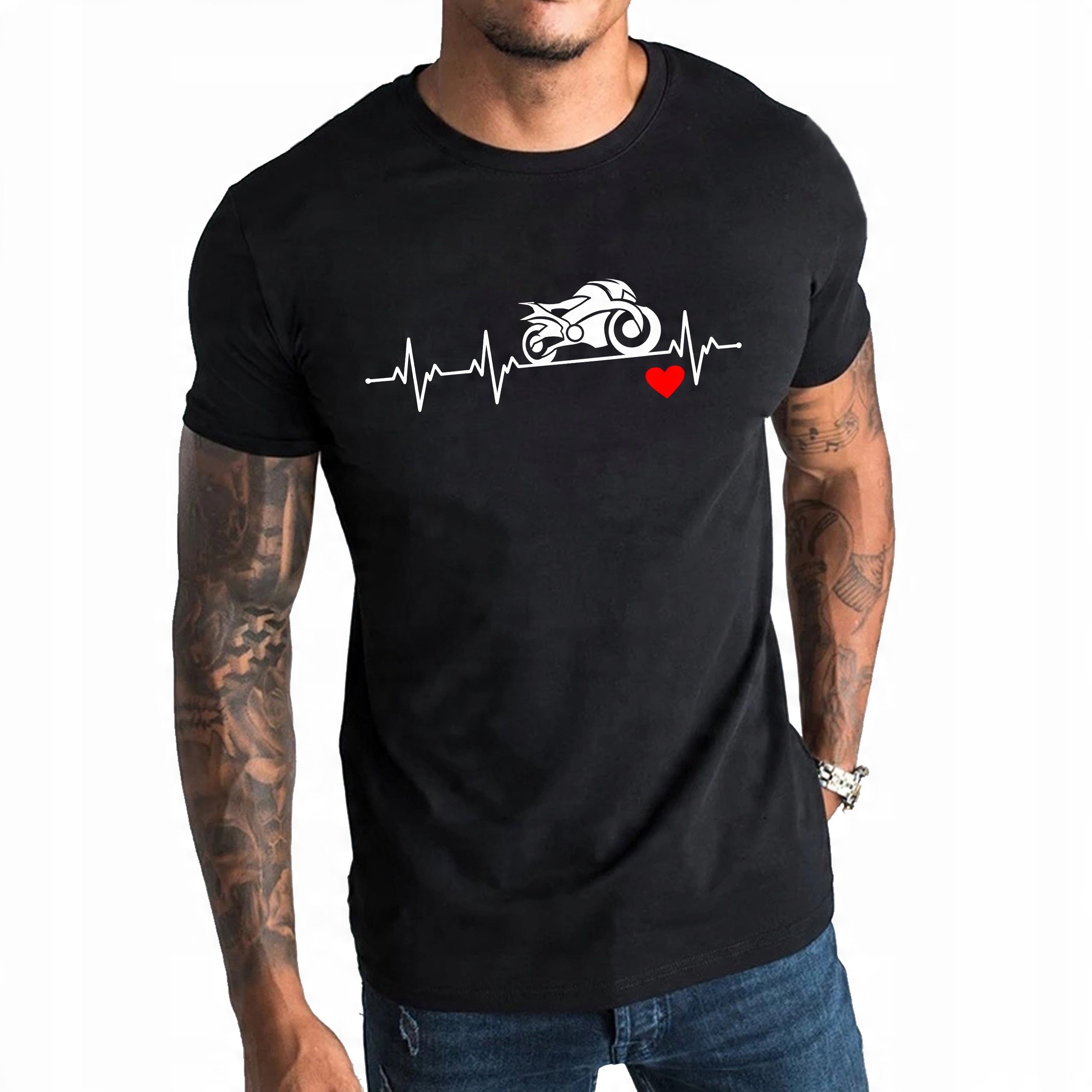 

T shirt koszulka Motor Motocykl Sztos XXL