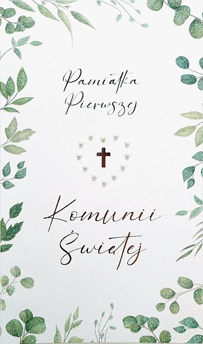 

Kartka na Komunię z życzeniami lux GMP2