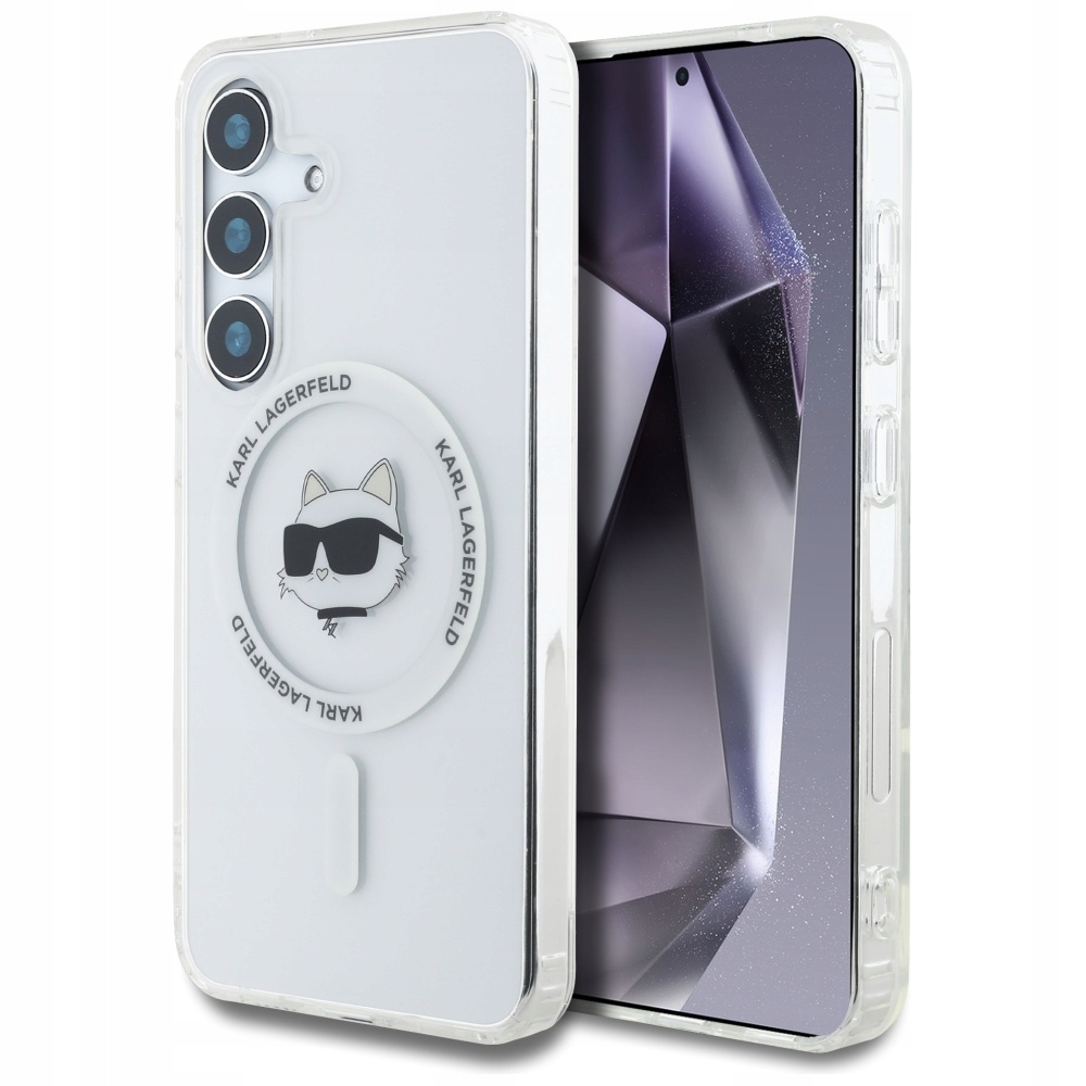 Pouzdro Karl Lagerfeld Pro Samsung Galaxy S25 Bílé Magsafe