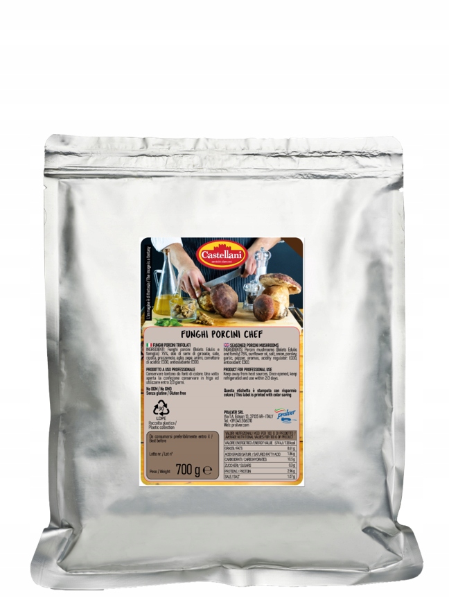 Levně Borovice krájené v oleji 700 g Pralver