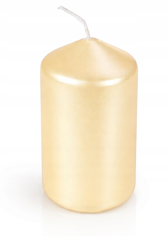 Świeca dekoracyjna perłowa,8 cm,Ø 4,7 cm, czas palenia 16h