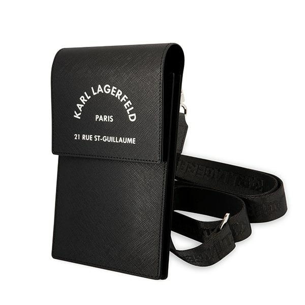 Kabelka Karl Lagerfeld Embossed Rsg černá