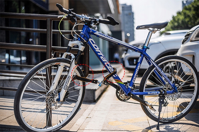 BLOKADA ROWEROWA NA ROWER MOTOR ZAPIĘCIE ŁAŃCUCH Rodzaj łańcuch