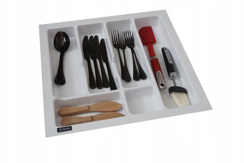 

Wkład organizer na sztućce biały do szuflady 50cm