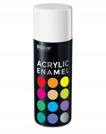 

Spray Biały Mat Acrylic Ral 9010 400ML Biodur