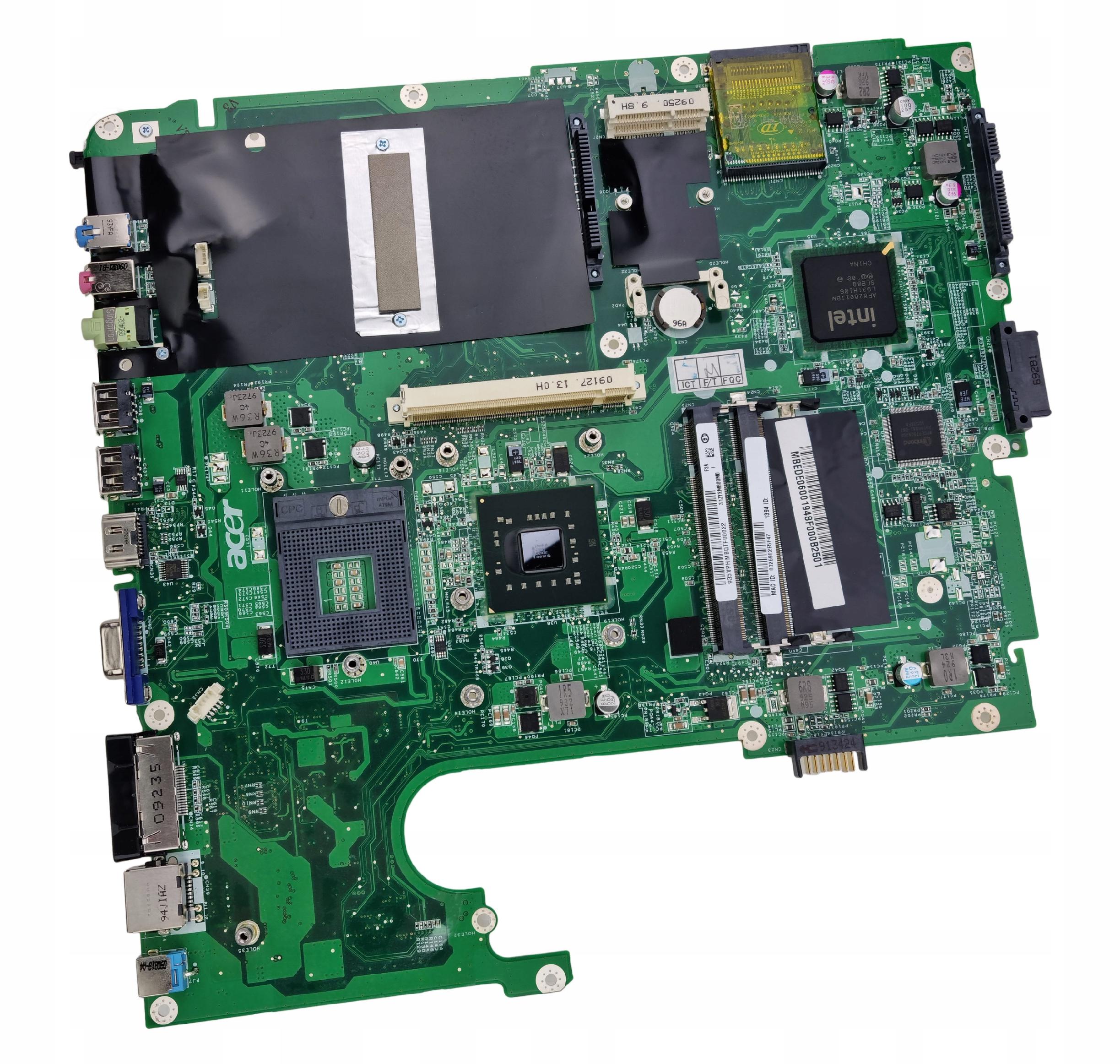 Základní Deska Acer Extensa 7630ZG DA0ZY2MB6F1