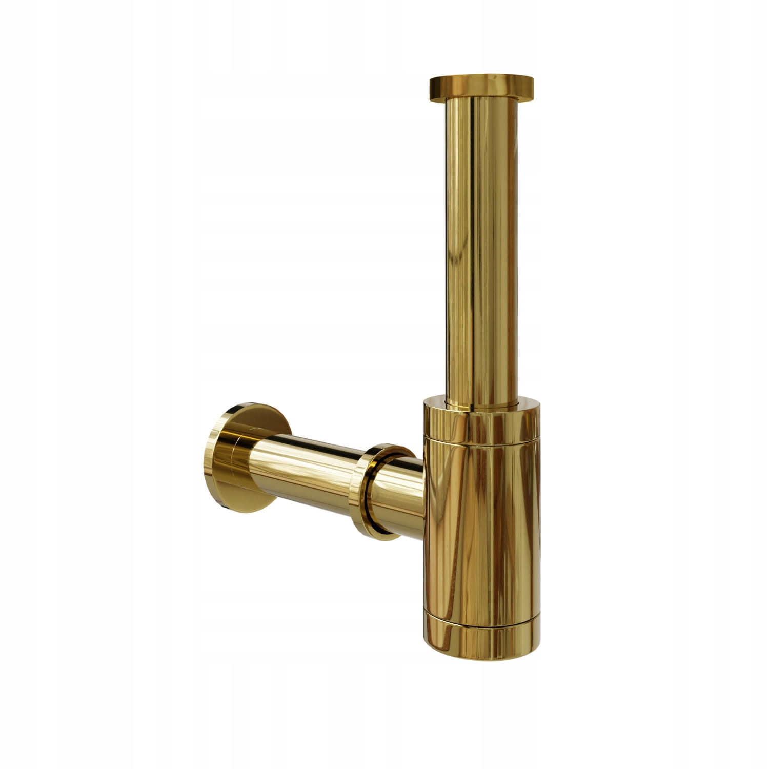 

Syfon umywalkowy teleskopowy mosiądz butelk złoty