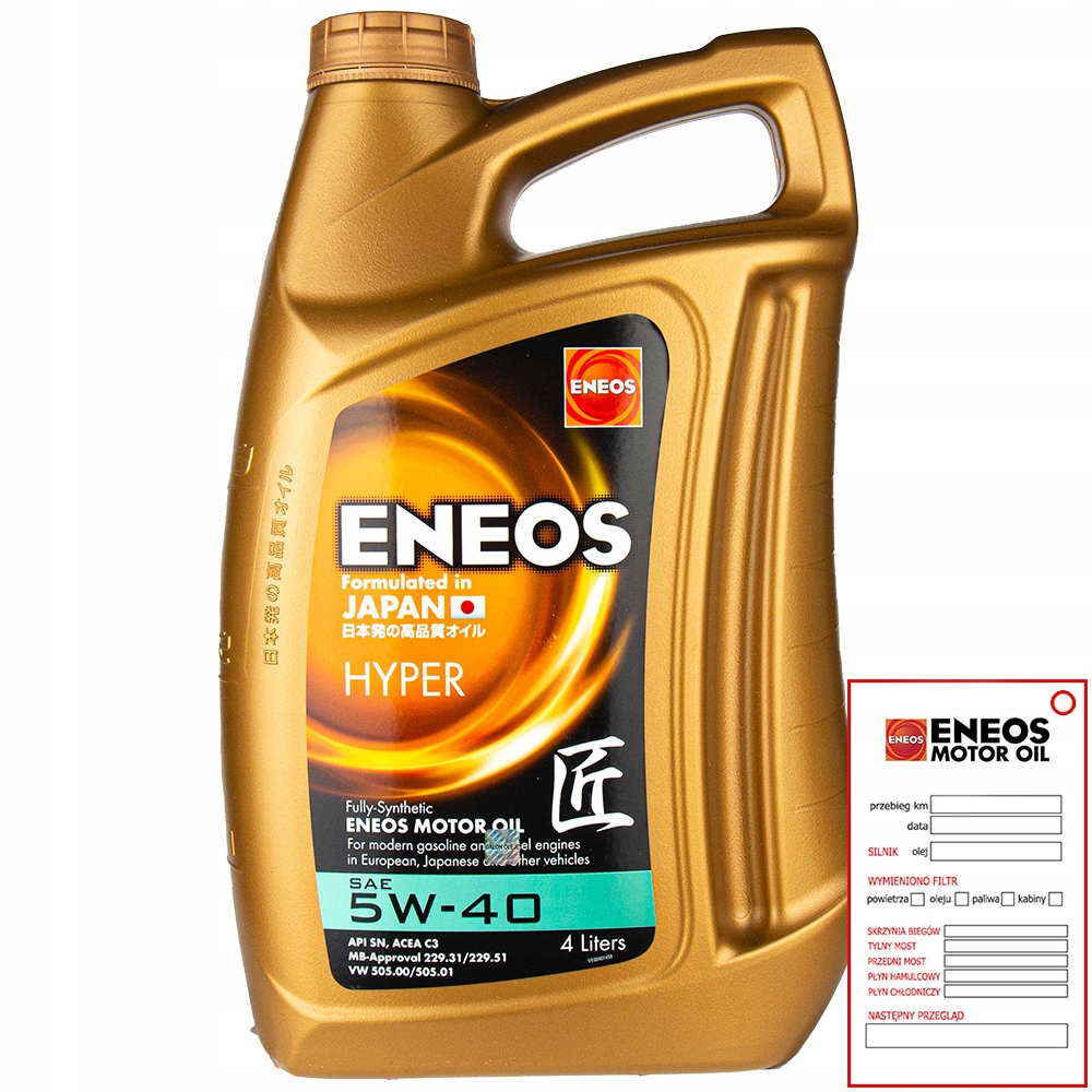 

Eneos Hyper 4 l 5W-40