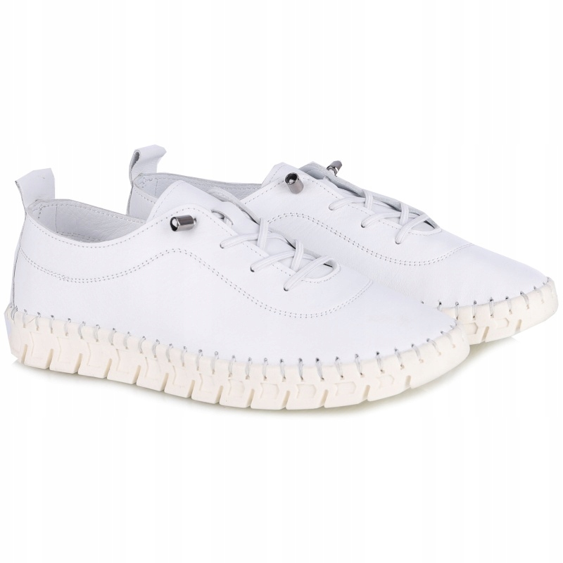 Dámské polobotky Bombonella 12T 372-A860 White bílá Kůže VEL.39