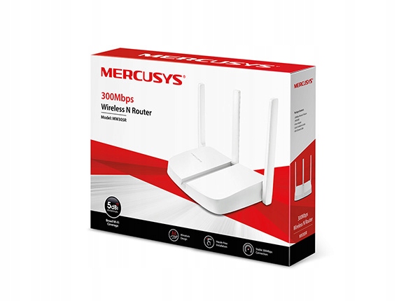 

Router Mercusys Tp-link WiFi MW305R 3x Lan 1x Wan