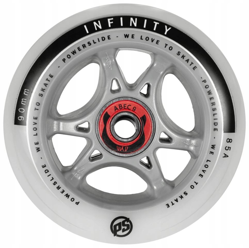 Powerslide Kolečka Powerslide Infinity Rtr s ložisky Abec 9 (4ks), 90, 85A