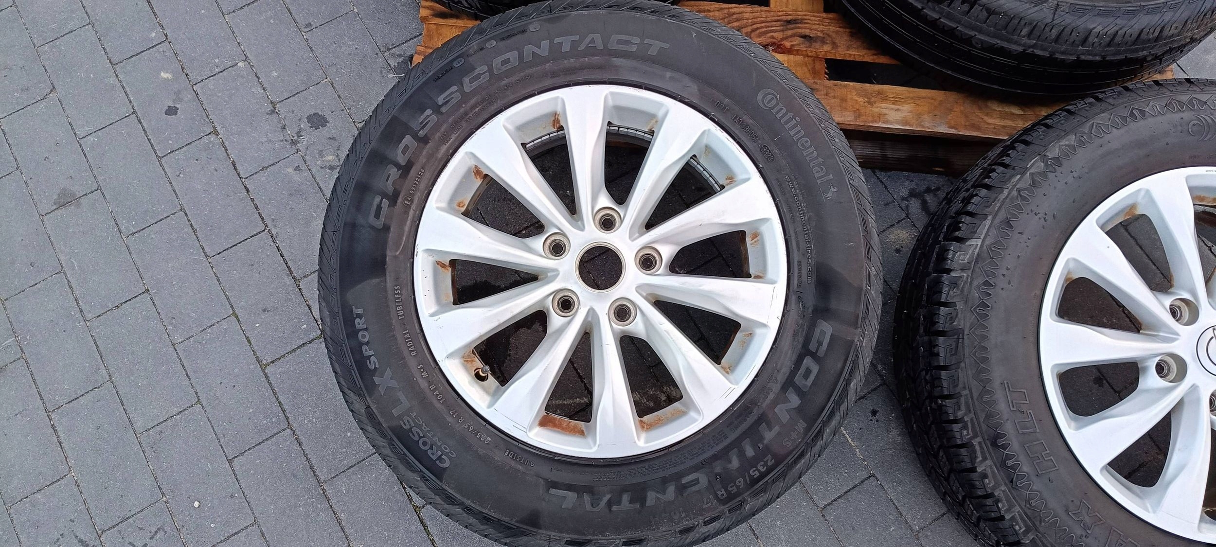 wheels disc discs tyres komplet Chrysler Pacifica 17" 5x127