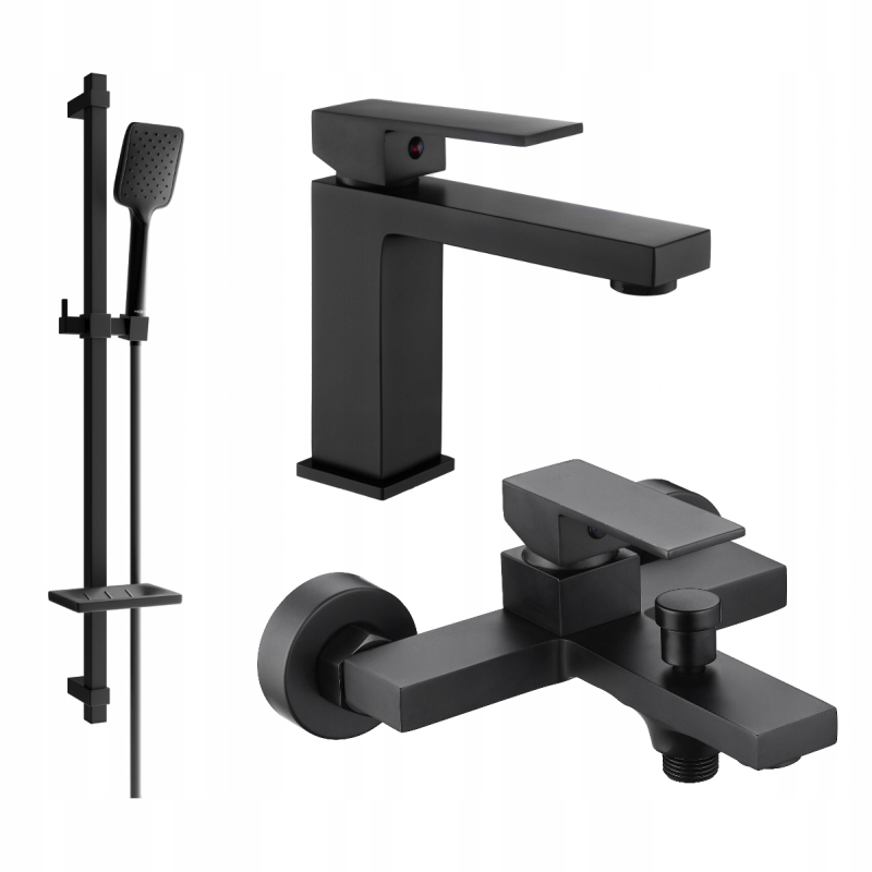 Mexen Uno DQ62 vaňová súprava, čierna 71403DQ62-70