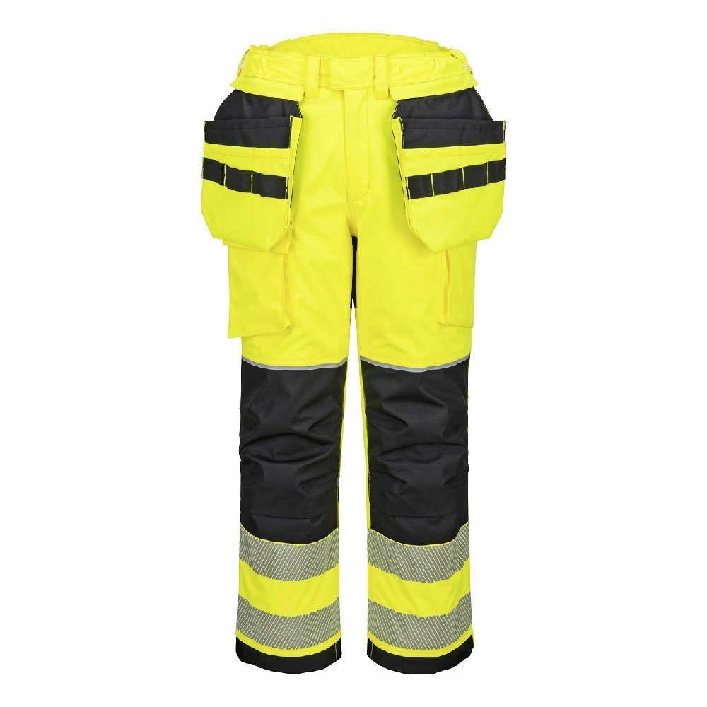 Nehořlavé a výstražné zimní kalhoty PW3 Modaflame Rain s kapsami