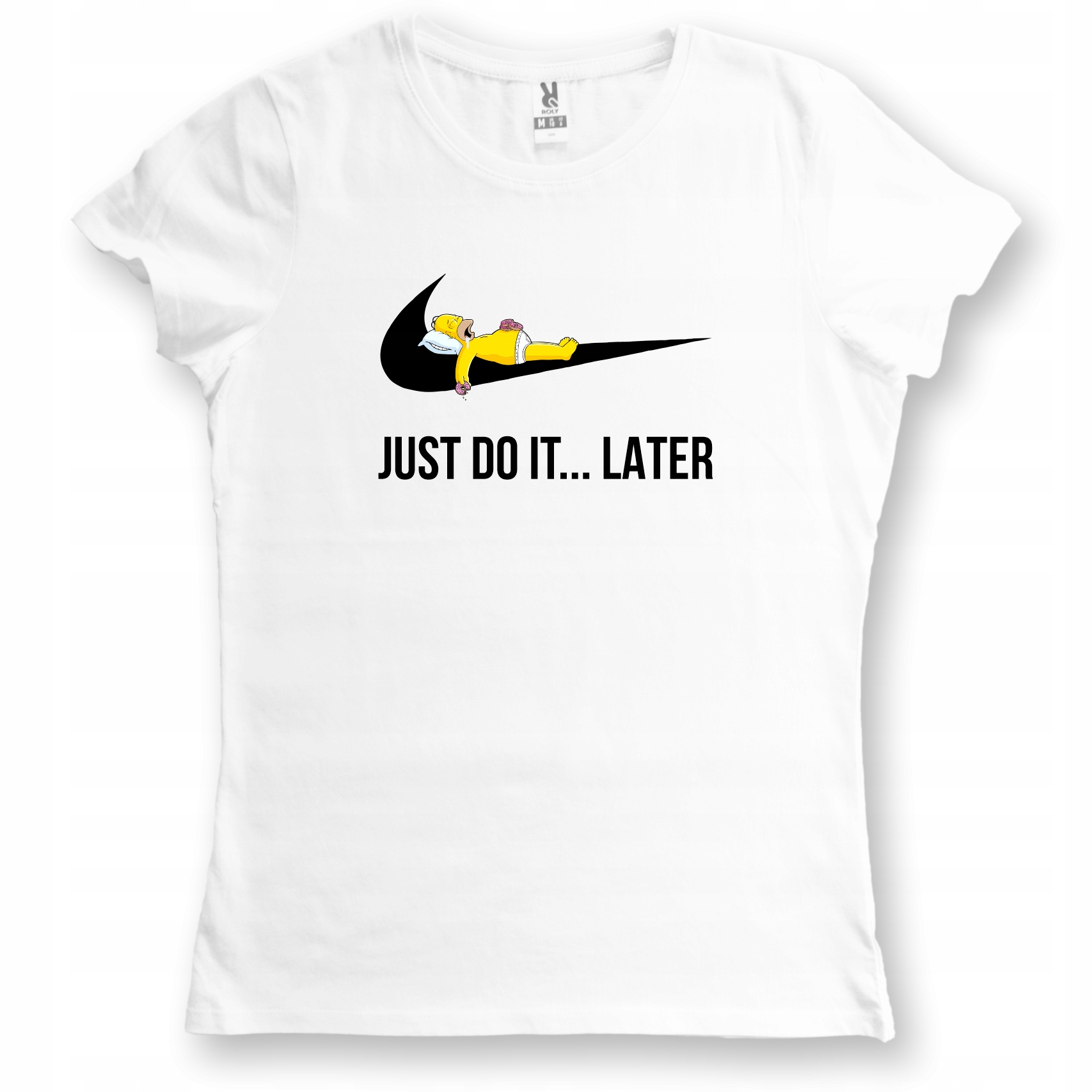 

Koszulka Damska Homer Simpson Just Do It Later M