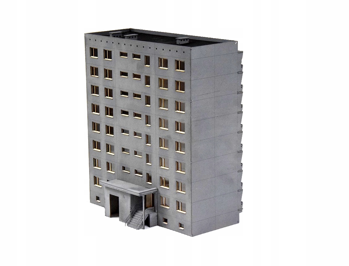 Sedmipodlažní blok typ:B 1:120